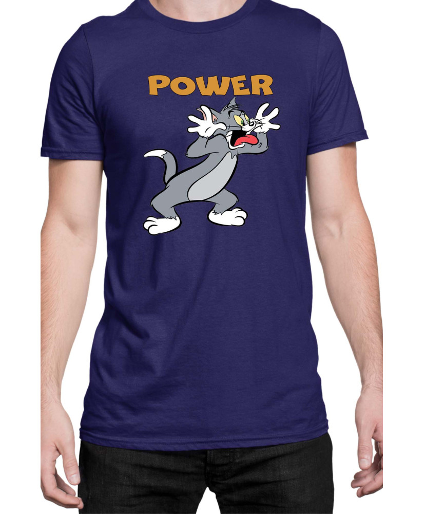 Мъжка Тениска Power Couple Valentine Day Love Tom And Jerry Boy