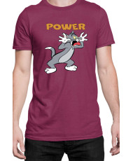 Мъжка Тениска Power Couple Valentine Day Love Tom And Jerry Boy