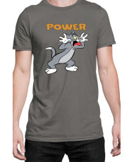 Мъжка Тениска Power Couple Valentine Day Love Tom And Jerry Boy