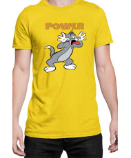 Мъжка Тениска Power Couple Valentine Day Love Tom And Jerry Boy
