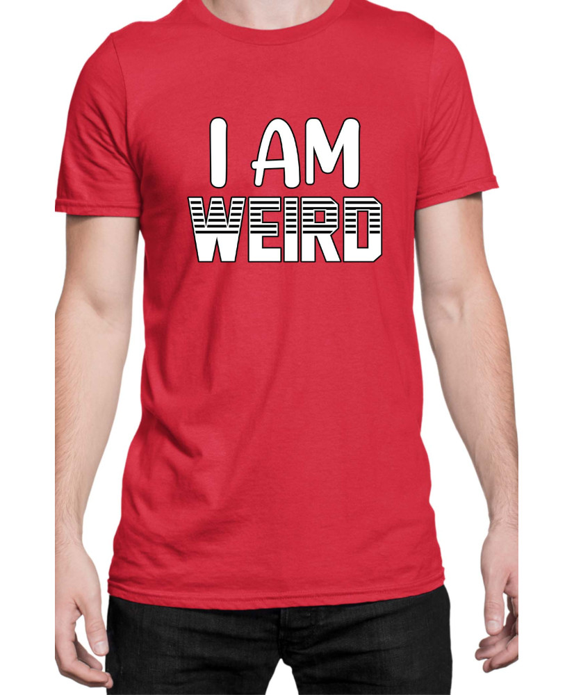 Мъжка Тениска Power Couple Valentine Day Love Weird I Am Weird Boy