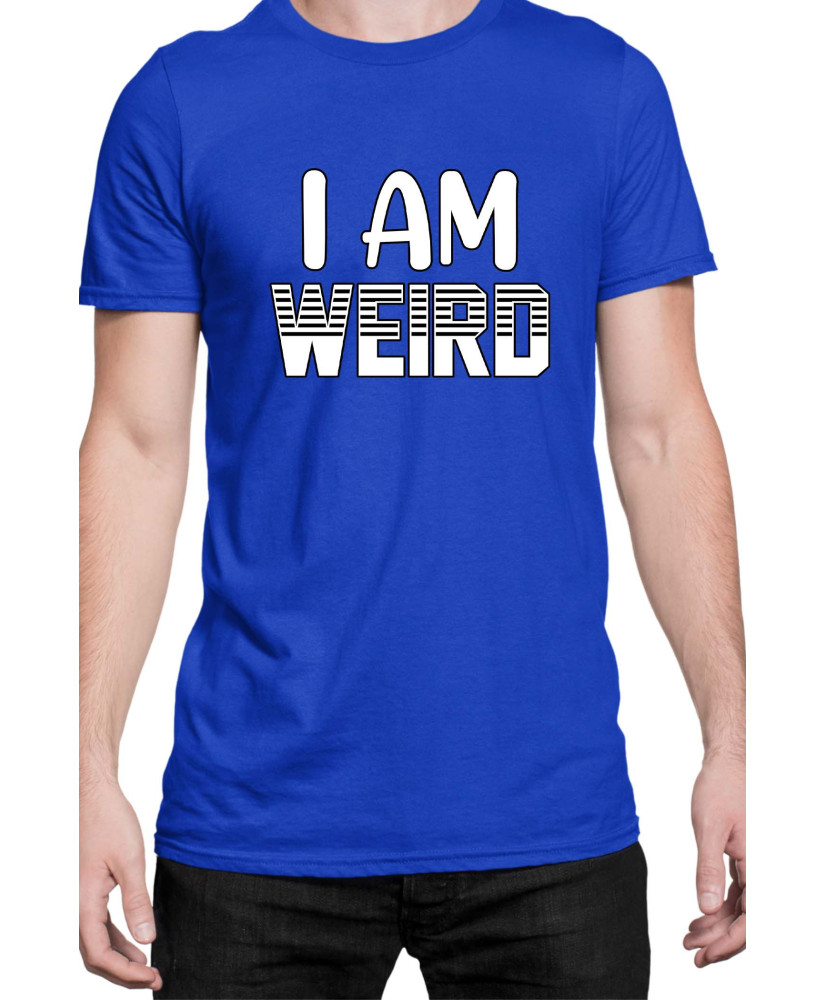 Мъжка Тениска Power Couple Valentine Day Love Weird I Am Weird Boy