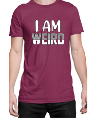 Мъжка Тениска Power Couple Valentine Day Love Weird I Am Weird Boy