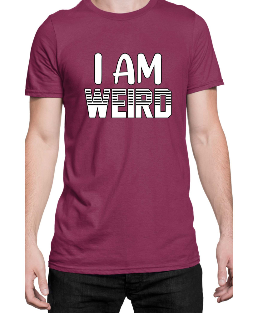 Мъжка Тениска Power Couple Valentine Day Love Weird I Am Weird Boy