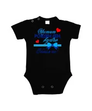 Бебешко боди честит рожден ден вуйчо панделка подарък син + червени сърца