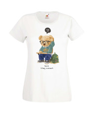 Дамска Тениска Cute Cuddly Teddy Bear Just Stay Curious
