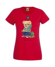 Дамска Тениска Cute Cuddly Teddy Bear Just Stay Curious