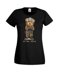 Дамска Тениска Cute Cuddly Teddy Bear No Cape Required