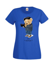 Дамска Тениска Cute Cuddly Teddy Bear Say Cheese