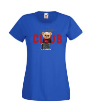 Дамска Тениска Cute Cuddly Teddy Bear Skater Club