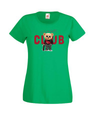 Дамска Тениска Cute Cuddly Teddy Bear Skater Club
