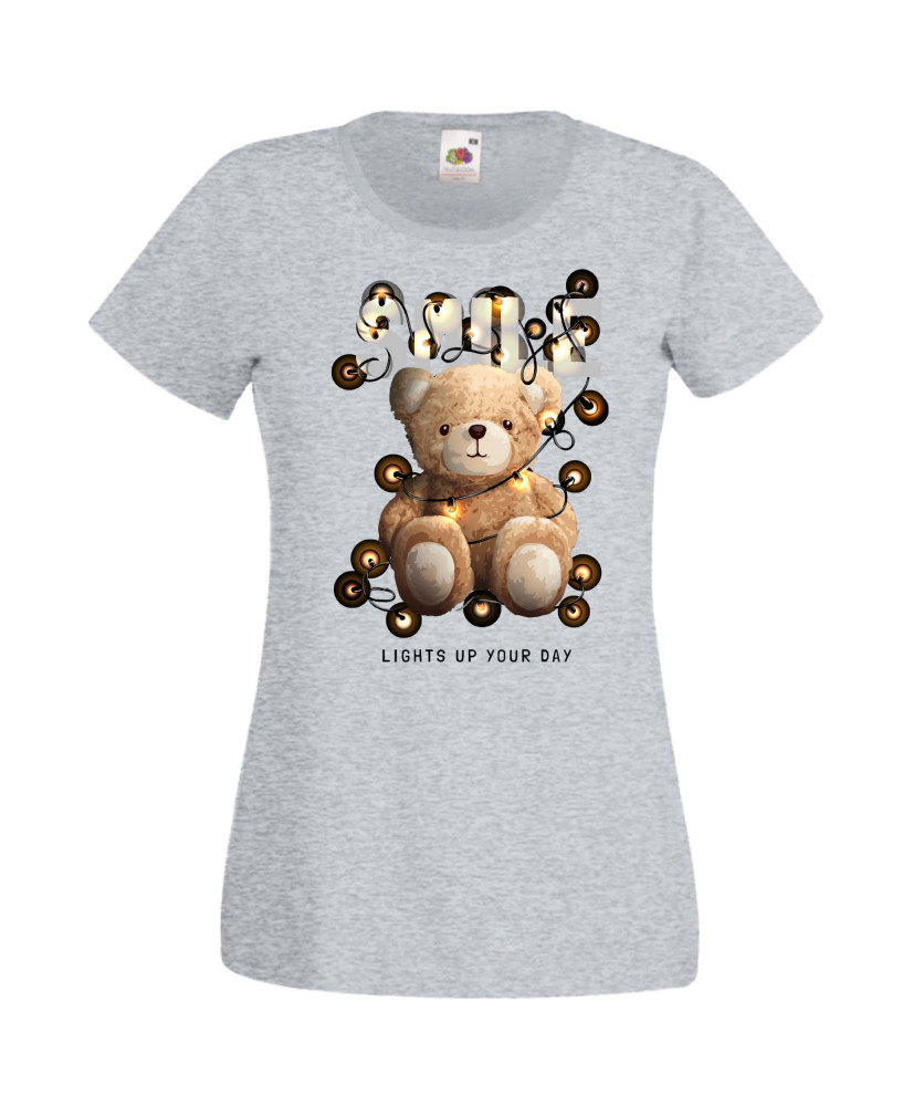 Дамска Тениска Cute Cuddly Teddy Bear Smile