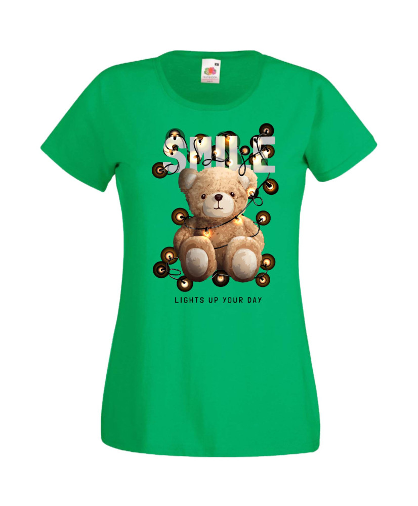 Дамска Тениска Cute Cuddly Teddy Bear Smile