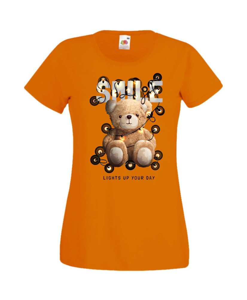 Дамска Тениска Cute Cuddly Teddy Bear Smile