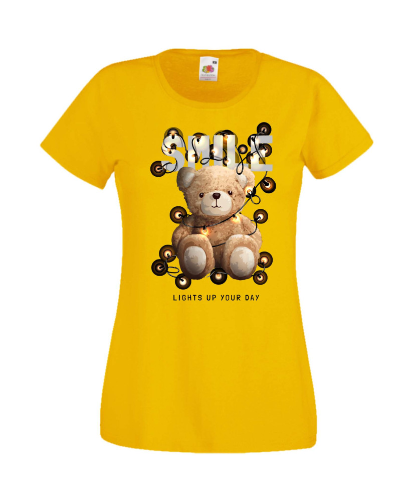 Дамска Тениска Cute Cuddly Teddy Bear Smile