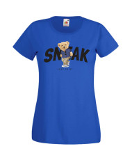 Дамска Тениска Cute Cuddly Teddy Bear Sneak Keep Quiet