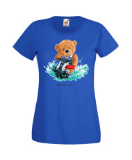 Дамска Тениска Cute Cuddly Teddy Bear Splash Up