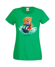 Дамска Тениска Cute Cuddly Teddy Bear Splash Up