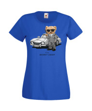 Дамска Тениска Cute Cuddly Teddy Bear The Secret Agent