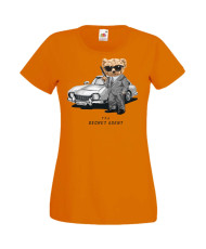 Дамска Тениска Cute Cuddly Teddy Bear The Secret Agent