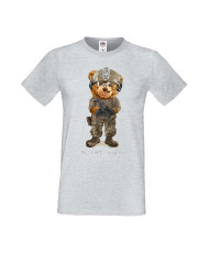 Мъжка Тениска Cute Cuddly Teddy Bear No Cape Required
