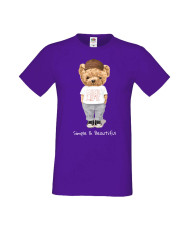 Мъжка Тениска Cute Cuddly Teddy Bear Simple And Beautiful