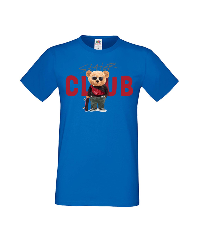 Мъжка Тениска Cute Cuddly Teddy Bear Skater Club Мъжка Тениска Cute Cuddly Teddy Bear Skater Club