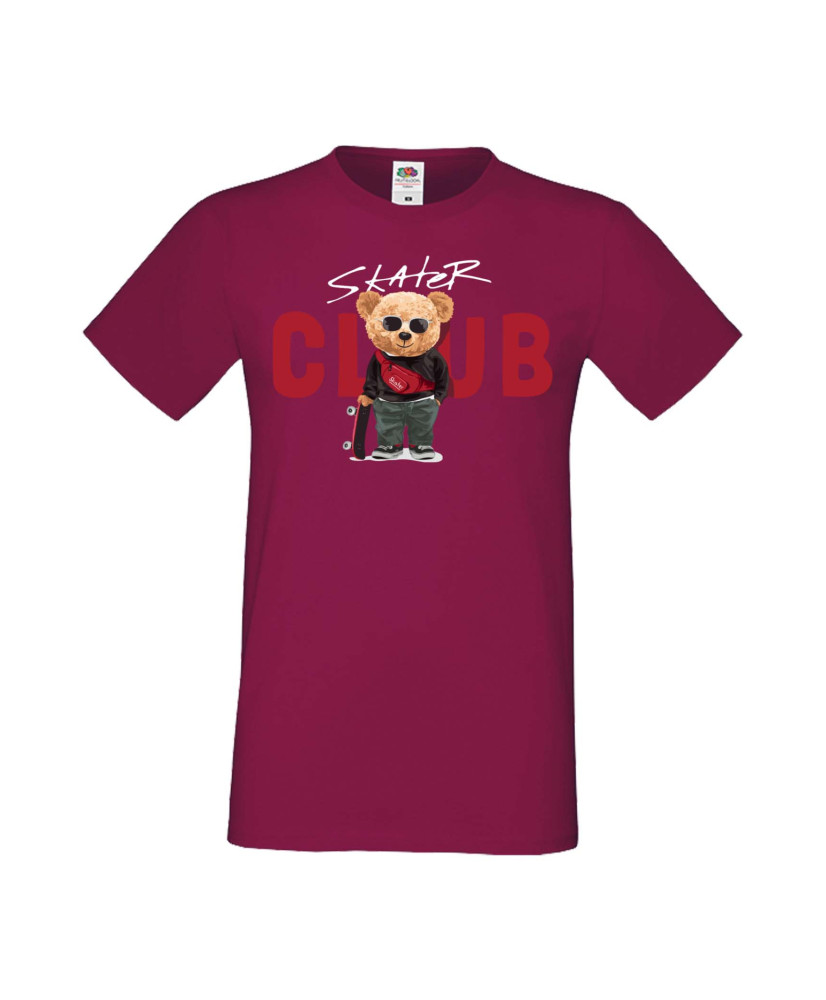 Мъжка Тениска Cute Cuddly Teddy Bear Skater Club