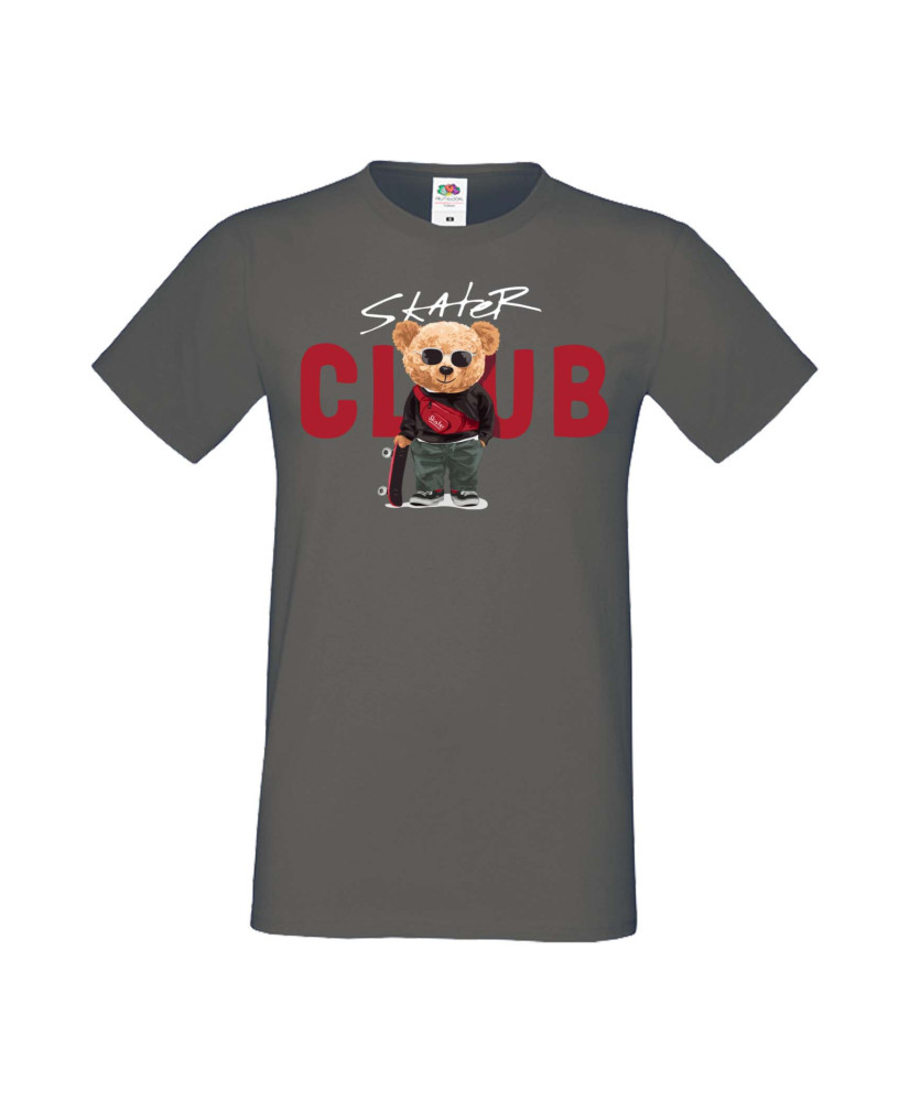 Мъжка Тениска Cute Cuddly Teddy Bear Skater Club