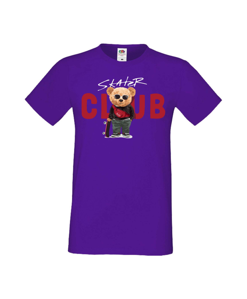 Мъжка Тениска Cute Cuddly Teddy Bear Skater Club