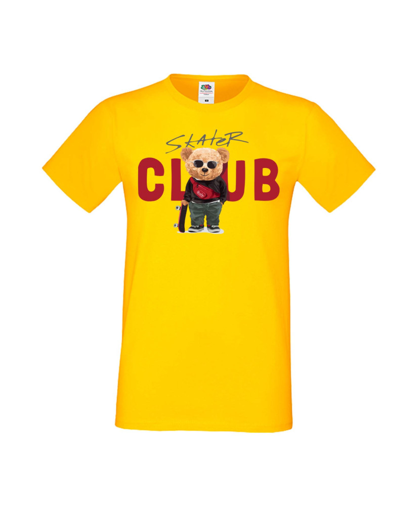 Мъжка Тениска Cute Cuddly Teddy Bear Skater Club