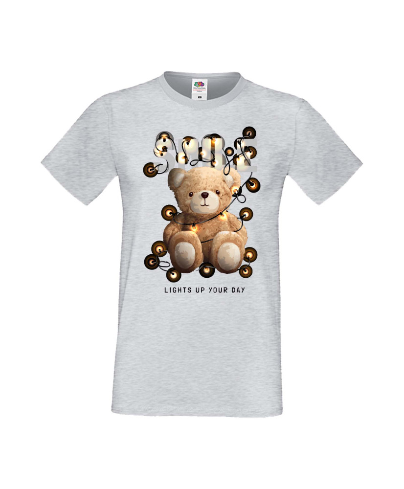 Мъжка Тениска Cute Cuddly Teddy Bear Smile Мъжка Тениска Cute Cuddly Teddy Bear Smile