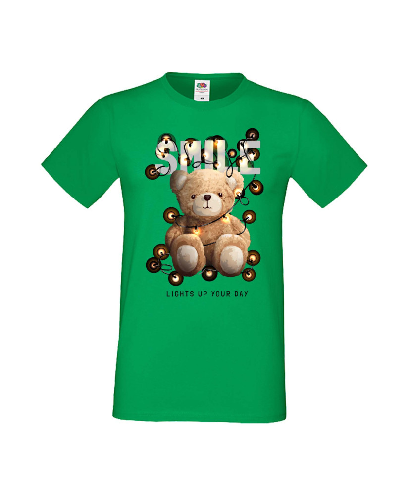 Мъжка Тениска Cute Cuddly Teddy Bear Smile