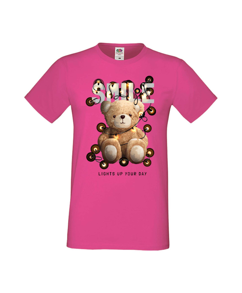 Мъжка Тениска Cute Cuddly Teddy Bear Smile