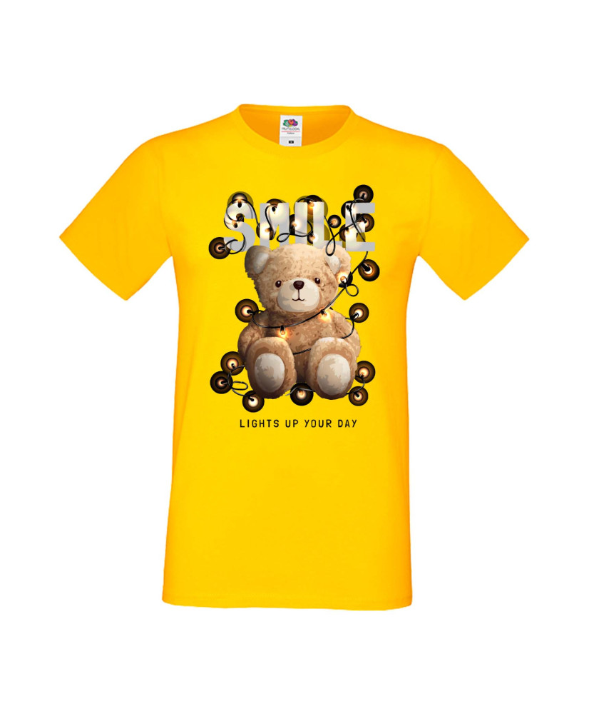 Мъжка Тениска Cute Cuddly Teddy Bear Smile