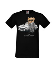 Мъжка Тениска Cute Cuddly Teddy Bear The Secret Agent