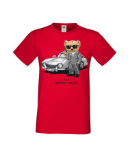 Мъжка Тениска Cute Cuddly Teddy Bear The Secret Agent