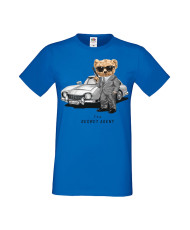 Мъжка Тениска Cute Cuddly Teddy Bear The Secret Agent