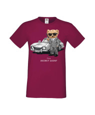 Мъжка Тениска Cute Cuddly Teddy Bear The Secret Agent
