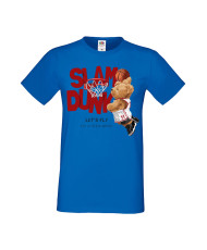 Мъжка Тениска Cute Cuddly Teddy Bear Let'S Fly For A Little While Slam Dunk