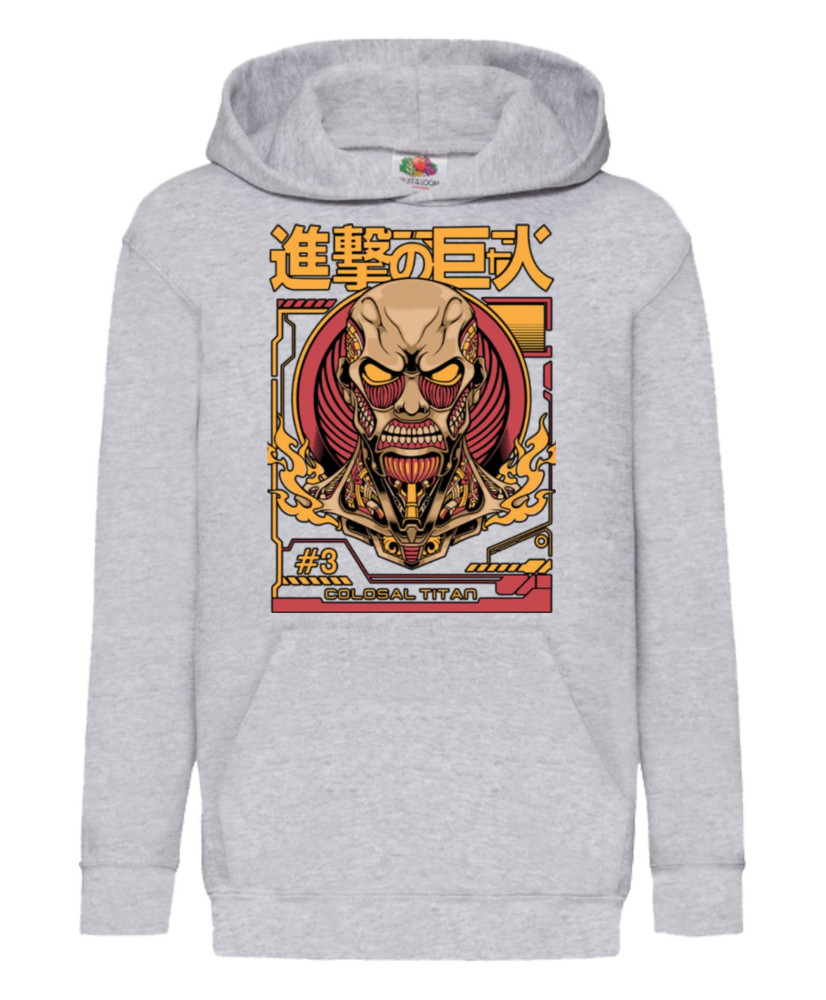 Детски Суитшърт Attack On Titan Colosal Titan