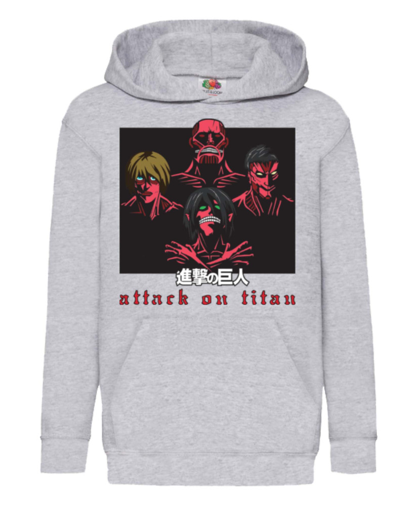 Детски Суитшърт Attack On Titan The Titans