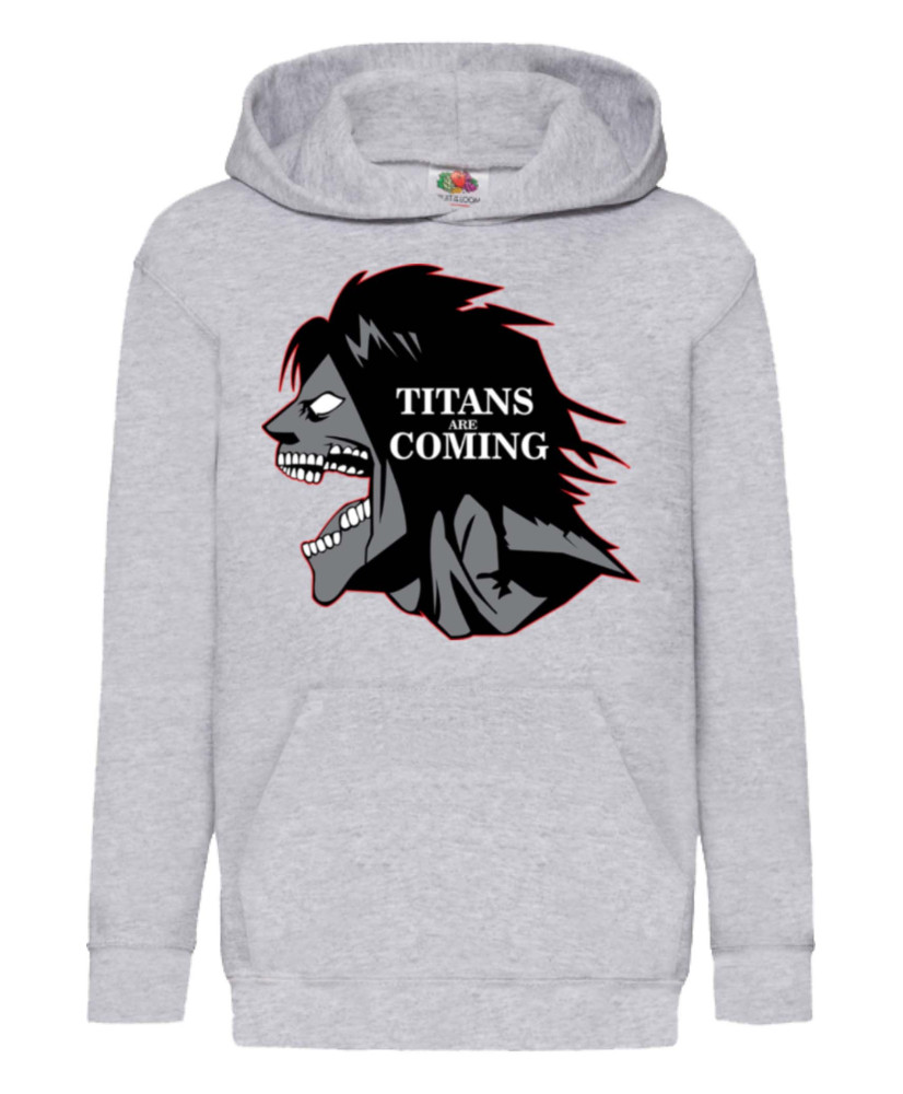 Детски Суитшърт Attack On Titan Titans Are Comings