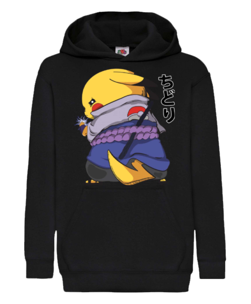 Детски Суитшърт Naruto Pikachu Sasuke