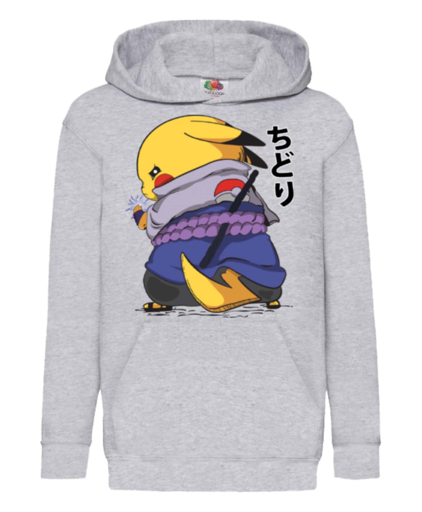 Детски Суитшърт Naruto Pikachu Sasuke