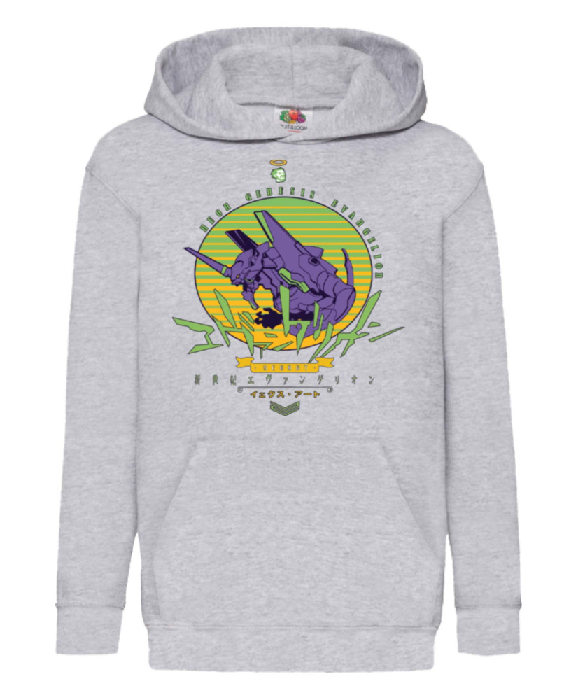 Детски Суитшърт Neon Genesis Evangelion Eva Unit 01