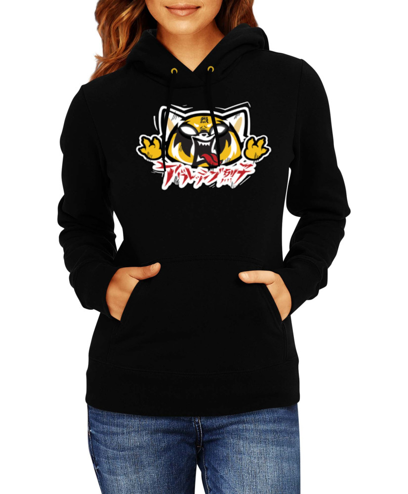 Дамски Суитшърт Japan Manga Anime Comics Aggretsuko 02 Дамски Суитшърт Japan Manga Anime Comics Aggretsuko 02