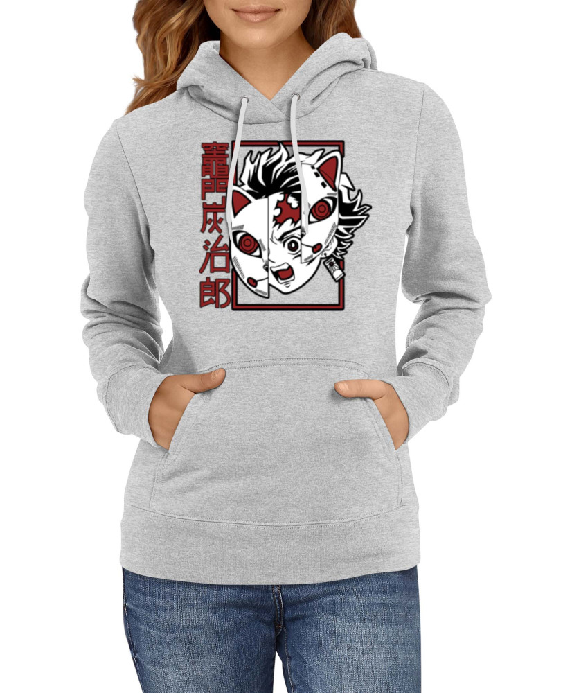 Дамски Суитшърт Japan Manga Anime Comics Demon Slayer Tanjiro Tonos