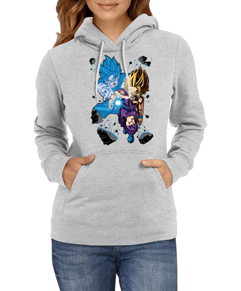 Дамски Суитшърт Japan Manga Anime Comics Dragon Ball Z Gohan X Goku Дамски Суитшърт Japan Manga Anime Comics Dragon Ball Z Gohan X Goku