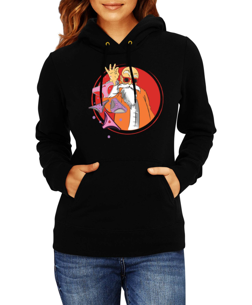 Дамски Суитшърт Japan Manga Anime Comics Dragon Ball Z Master Roshi 03 Дамски Суитшърт Japan Manga Anime Comics Dragon Ball Z Master Roshi 03
